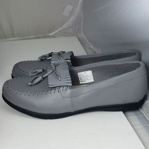 Dr. Max Leather Kiltie Tassel Loafers Shoes.